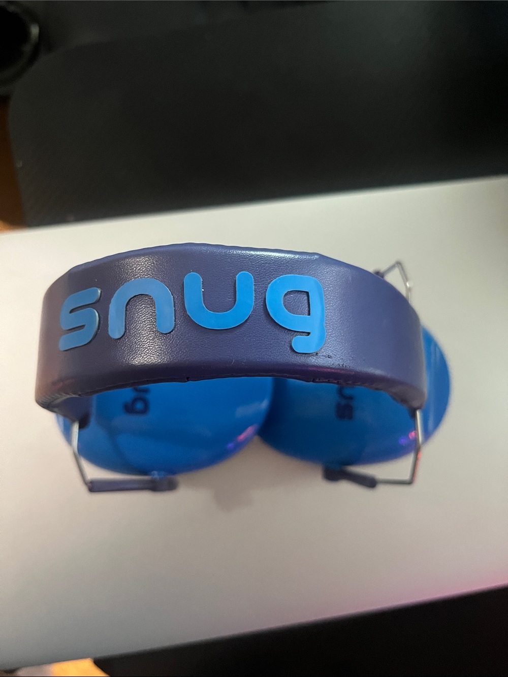 Snug Kids Ear Protectors Headband in Blue